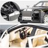 Rolls-Royce Phantom-Modellauto im Maßstab 1/32, Spielzeugauto mit Rückziehfunktion aus Zinklegierung mit Ton und Licht als Geschenk für Kinder, Jungen und Mädchen