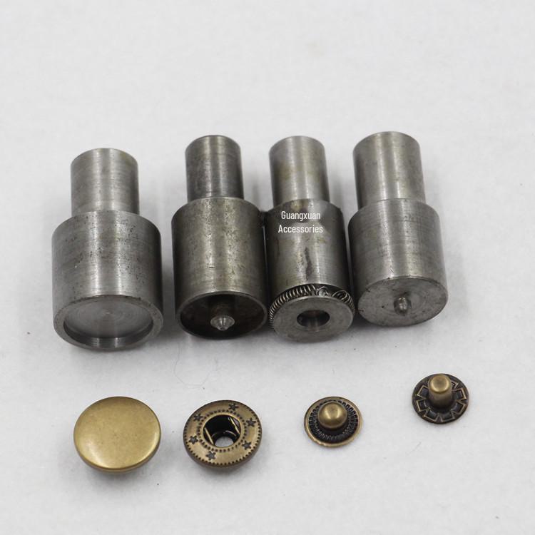 1,2 cm/1,5 cm Metallknopfform-Handpresse