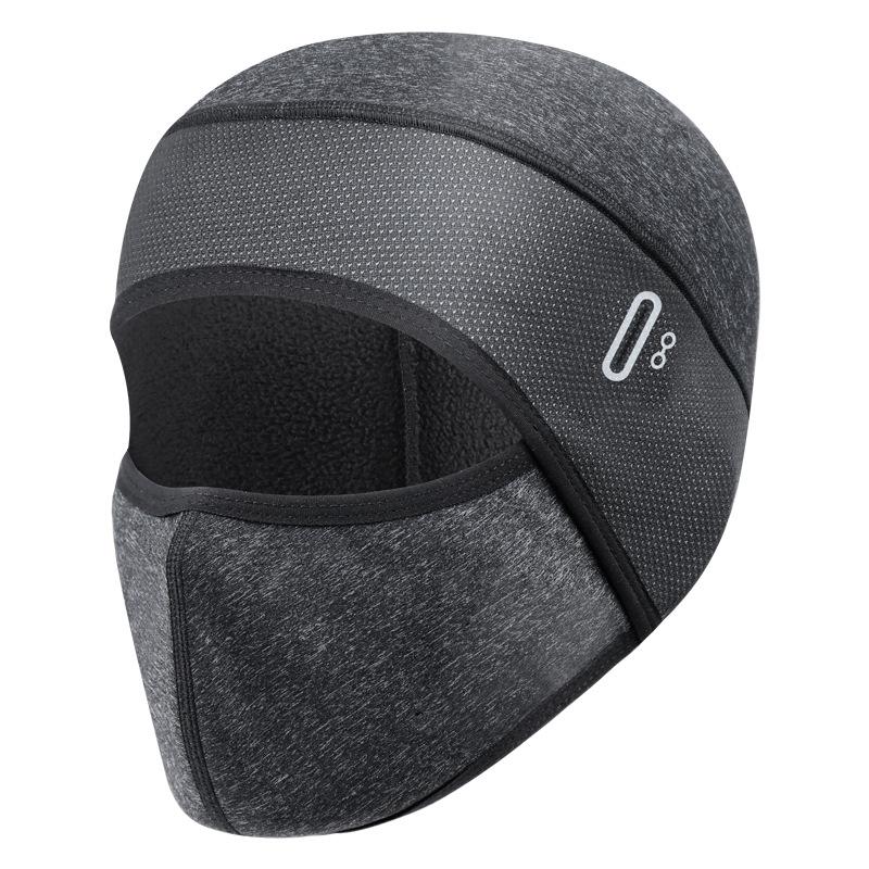 Glugă Elastică de Ciclism Iarnă Termică Rezistentă la Vânt Mască de Schi Motocicletă Balaclavă Acoperire Față Căciulă Skull