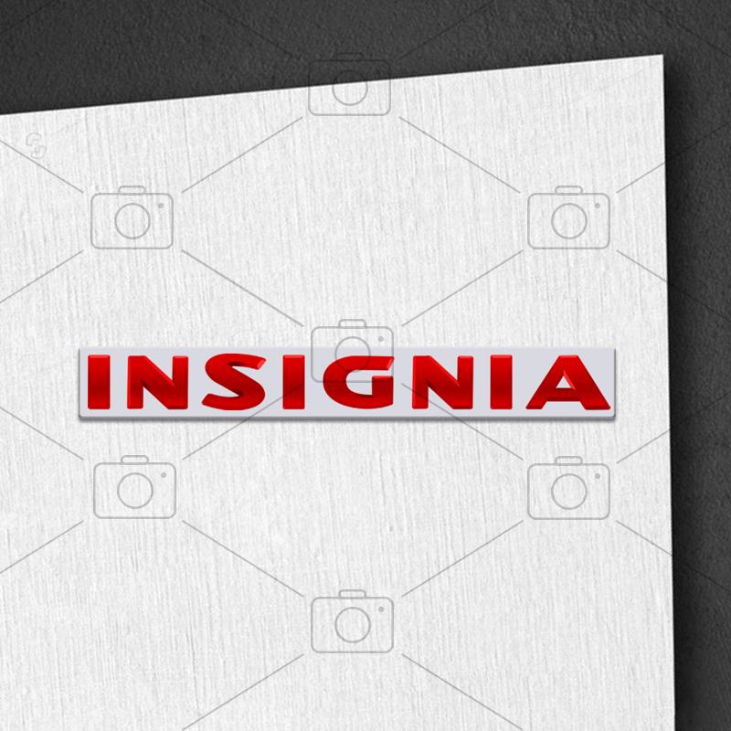 

1Pc Car Metal Body Insignia Logo Vauxhall OPC Line GSI Letter Decals Styling Badge Trunk Fender Emblems Sticker Accessories