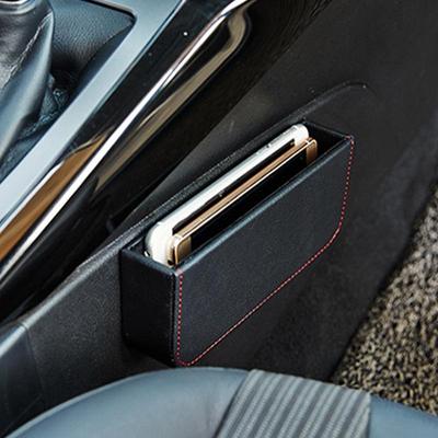 Autositz Seitentasche Autositz Ritzen Aufbewahrungsbox PU Leder Auto Innenraum Sitz Naht Box Schlitz Lücken Füll Organizer Für Auto