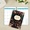 26-28 Years Schedule Book Coil English Office Notepad Elastic Rope English Strap Plan Book