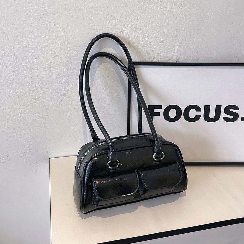 

Сумка большой вместимости женская весна-лето новый модный нишевый дизайн на плечо подмышку сумка высокого класса сумка для боулинга