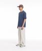 CREAM SODA LAB Garment Dyed Pigment Short Sleeve T-Shirt Steel Blue