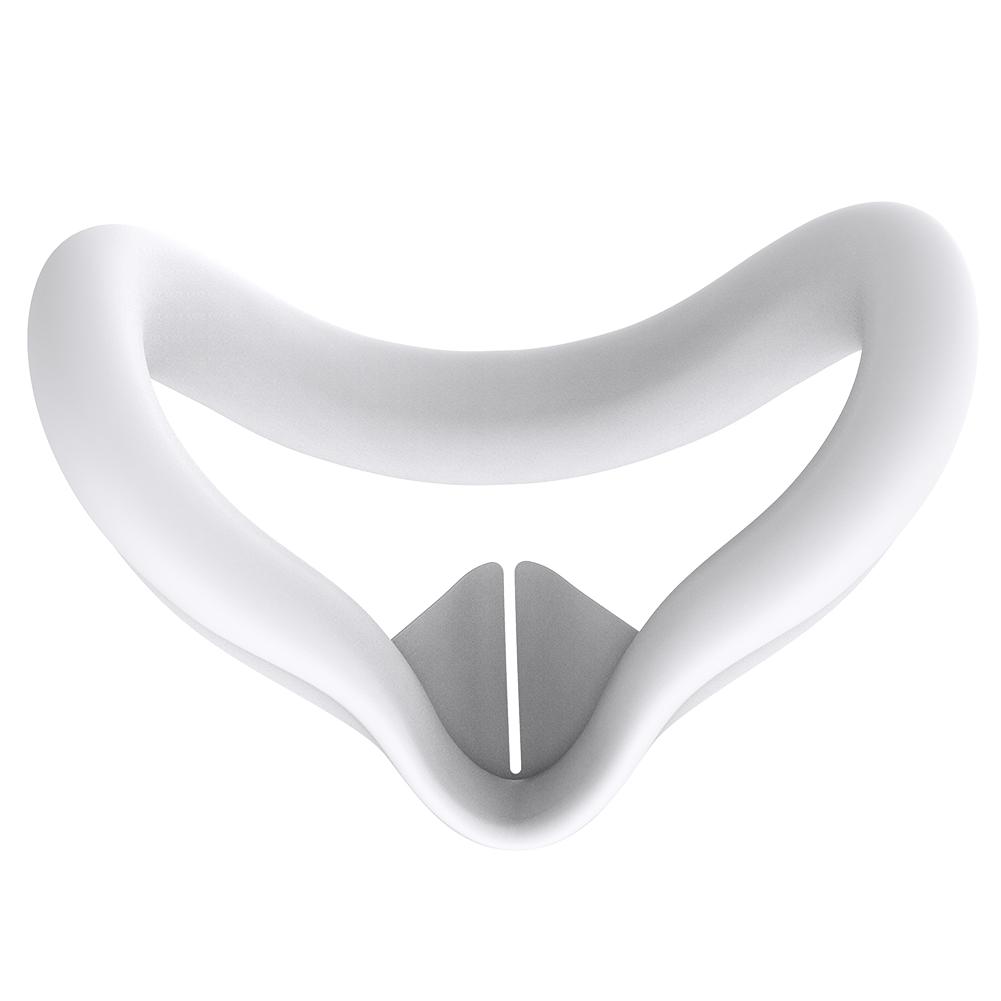 Silicone VR Face Cover Sweatproof VR Silicone Mask Cover Face Cushion Pad Replacement for Meta Quest 3S VR Headset