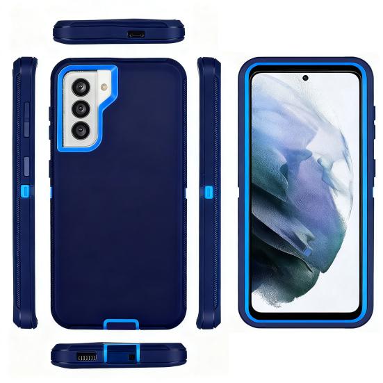 Phone Case for Samsung Shockproof Anti-Scratch Phone Case Cover with Raised Edges Dual-Layer Protection Sensitive Button Phone Case