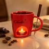Keramik Hot Pot Becher Hitzebeständig Käseschmelztiegel Schokoladenschmelzbecher für Dinnerparty Gebrauch