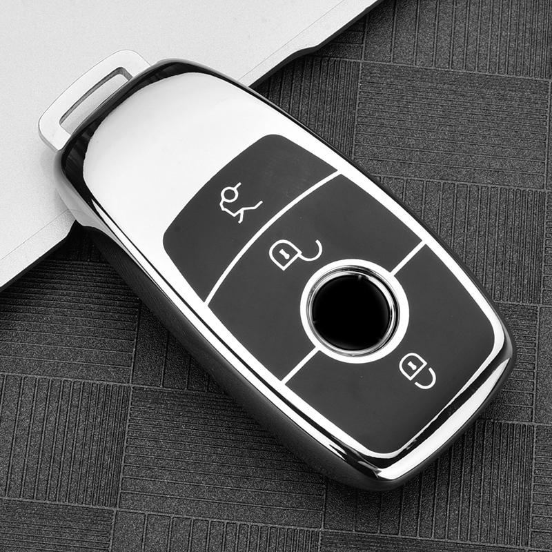 Car Remote Key Cover Case Shell for Mercedes Benz A C E S G GLS CLA Class W213 W177 W205 W222 X167 W177 AMG Accessories