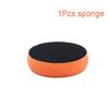 4 Inch Car Wax Applicator Pads Set with Red Handle Soft Sponge Applicators Foam Wax Pad for Polishing and Cleaning Cars