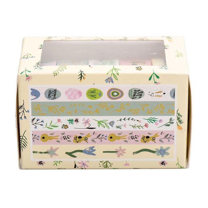 Masking Tape - Rico Design - Pâques - 1,5 cm x 10 m - Multicolore - 5 pcs