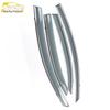 Tengyi C50 Rain Deflector: 3D Stainless Steel Bright Trim for Car Accessories