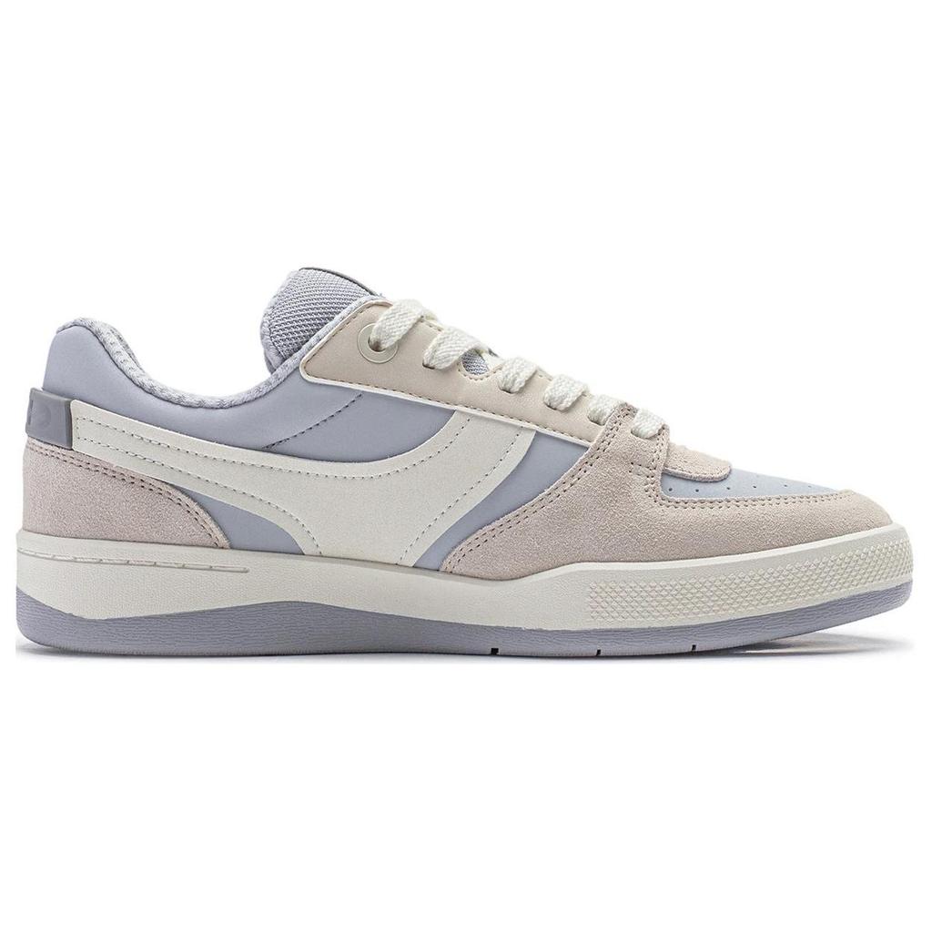 Li Ning Zhengrong 92S Slip Resistant Cushioning Low Top Skateboard Shoes Men's Blue Gray AEPU007-4