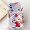 For Oppo A55 4G Case CPH2325 Silicone Cute Cat Fashion Butterfly Flowers Love Painted Cover For Oppo A55 4G Phone Case