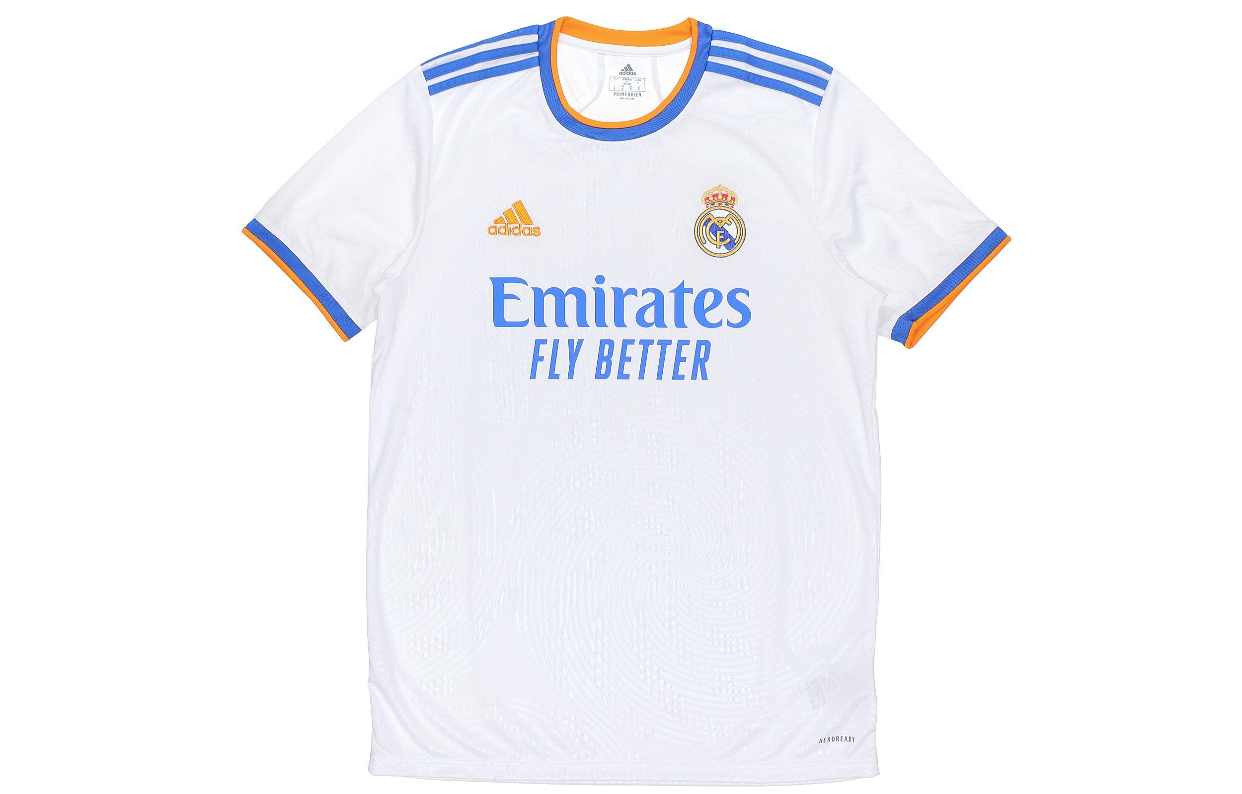 Adidas Real Madrid Soccer Jersey Men s White GQ1359 XXL