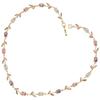 Light Luxury AAAAA Zircon Bracelet & Necklace Women's Exquisite Tulip Plant Design Jewelry Set