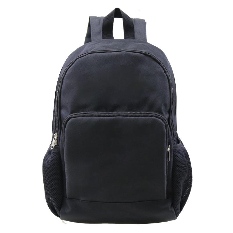 Casual folding backpack, student schoolbag, blank mountaineering bag, a customized backpack, and a customized heat transfer bag.