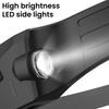 Multi-function Headlight with Motion Sensor 5 Modes Adjustable Waterproof USB Rechargeable Hands-free Outdoor Camping Night Running Fishing Headlamp