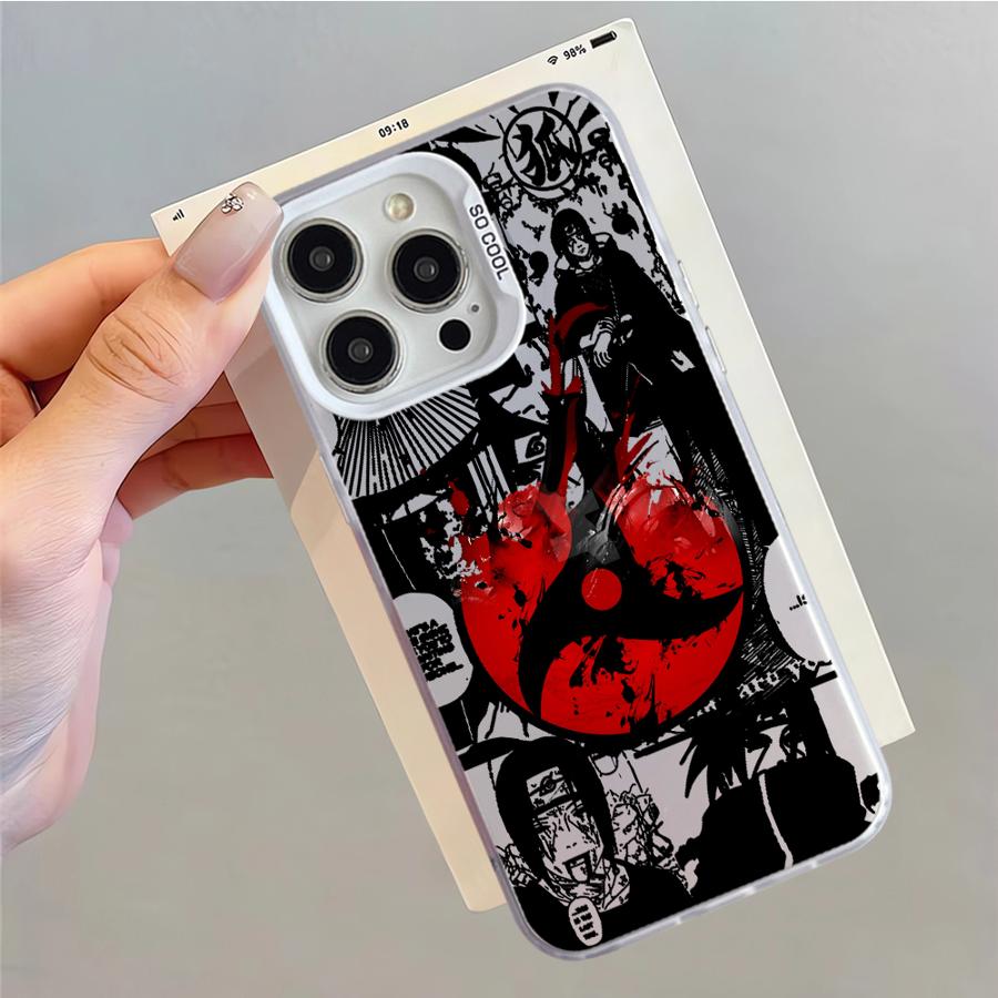 Soft Cover Phone Case for iPhone 11 16e 16Pro 13Pro 16 13 12 15 Plus 14 Pro MAX Cool Anime Characters