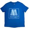 Motown Koszulka z logo vintage Niebieski-