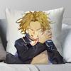 My DHero CAcademia Kaminari Denki Pillow Case Fashion Square Pillowcase Bedroom Sofa Room Ins Decoration Leisure