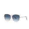 New Metal-Nylon Sunglasses JS8562Fashionable street style versatile sun protection sunglasses for driving