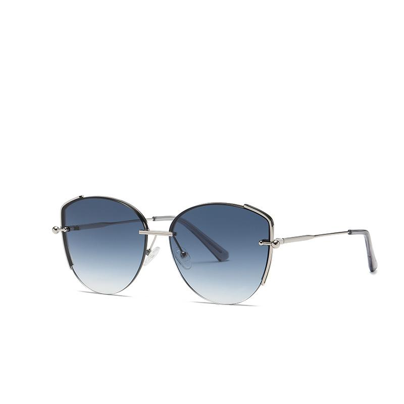 New Metal-Nylon Sunglasses JS8562Fashionable street style versatile sun protection sunglasses for driving