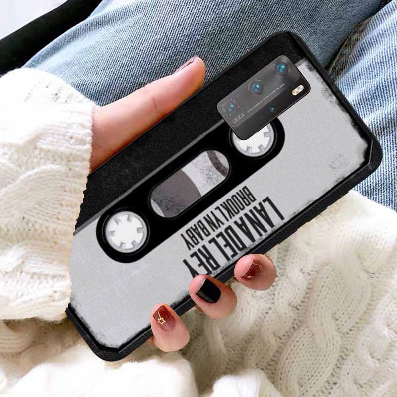 Vintage Cassette Tape Retro Style Phone Case for Huawei P30 40 20 10 8 9 Lite Pro Plus Psmart2019