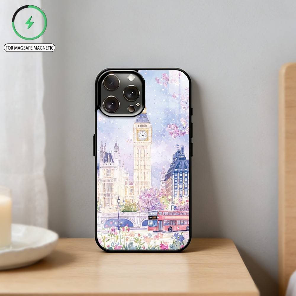 C-Cars and Distances   Phone Case For iPhone17,16,15,14,13,12,11 Plus,Pro Max Magnetic For Magsafe Wireless Charging
