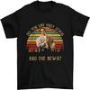 Do You Like Huey Lewis and The News Vintage T-Shirt, Classic Movie Shirt, Funny T-Shirt Black
