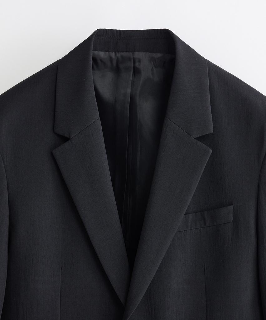 Stco Vibe Shift Lightweight Fluid Blazer_Black (Oversized)_Lejxb61Osb