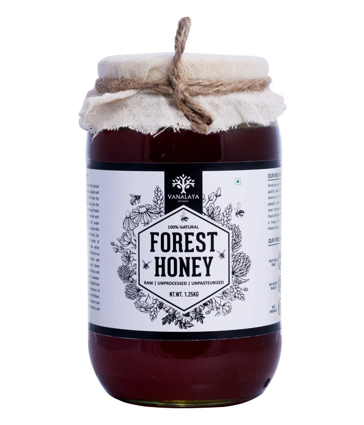 @ Vanalaya Forest Honey Raw Unprocessed Unpasteurized Natural Organic MJ-782-60%OFF