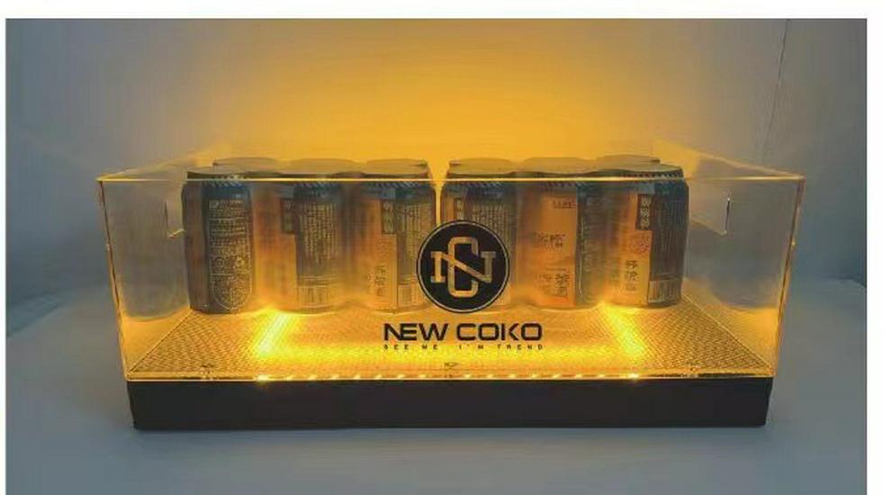 

LED Acrylic Ice Bucket for Nightclubs - Large Capacity for Champagne & Beer