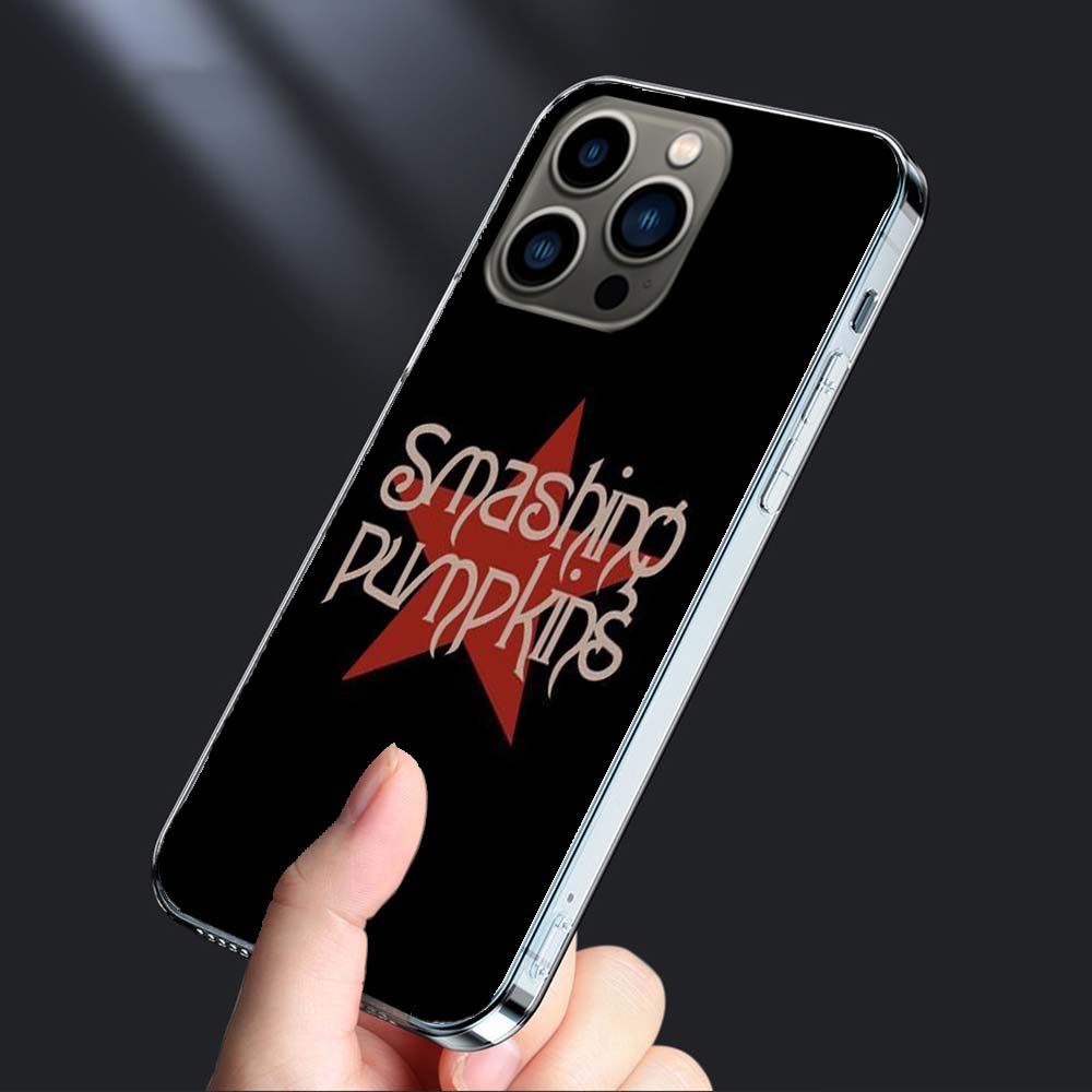 

Крутой чехол для телефона The Smashing Pumpkins для iPhone 16E 15 Pro 14 Plus 17E 16 17 Pro Max Air 11 12 13 Mini Ударопрочный Capa Милый iPhone 15 Plus