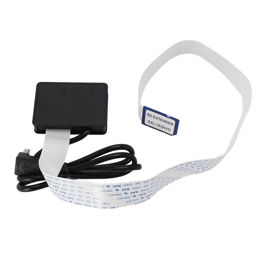 Storage Card to Storage Card Extension Cable Professional 2 in 1 USB Storage Card Extender Cord for GPS Navigator Car
