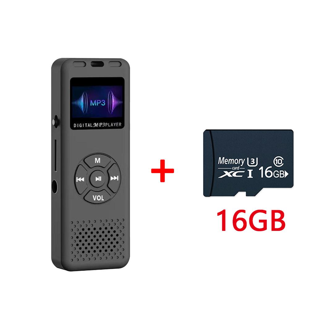 8-64GB Mini Digital Audio/Sound/Voice Recorder Convenient MP3 Player Digital Voice Recorder FM Mini Radio HiFi Sound Quality