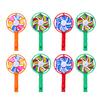 30 Pcs Colorful Windmill Whistle Premium Plastic Kids Toy Gift Birthday Christmas Festival Creative Musical Instrument Noise