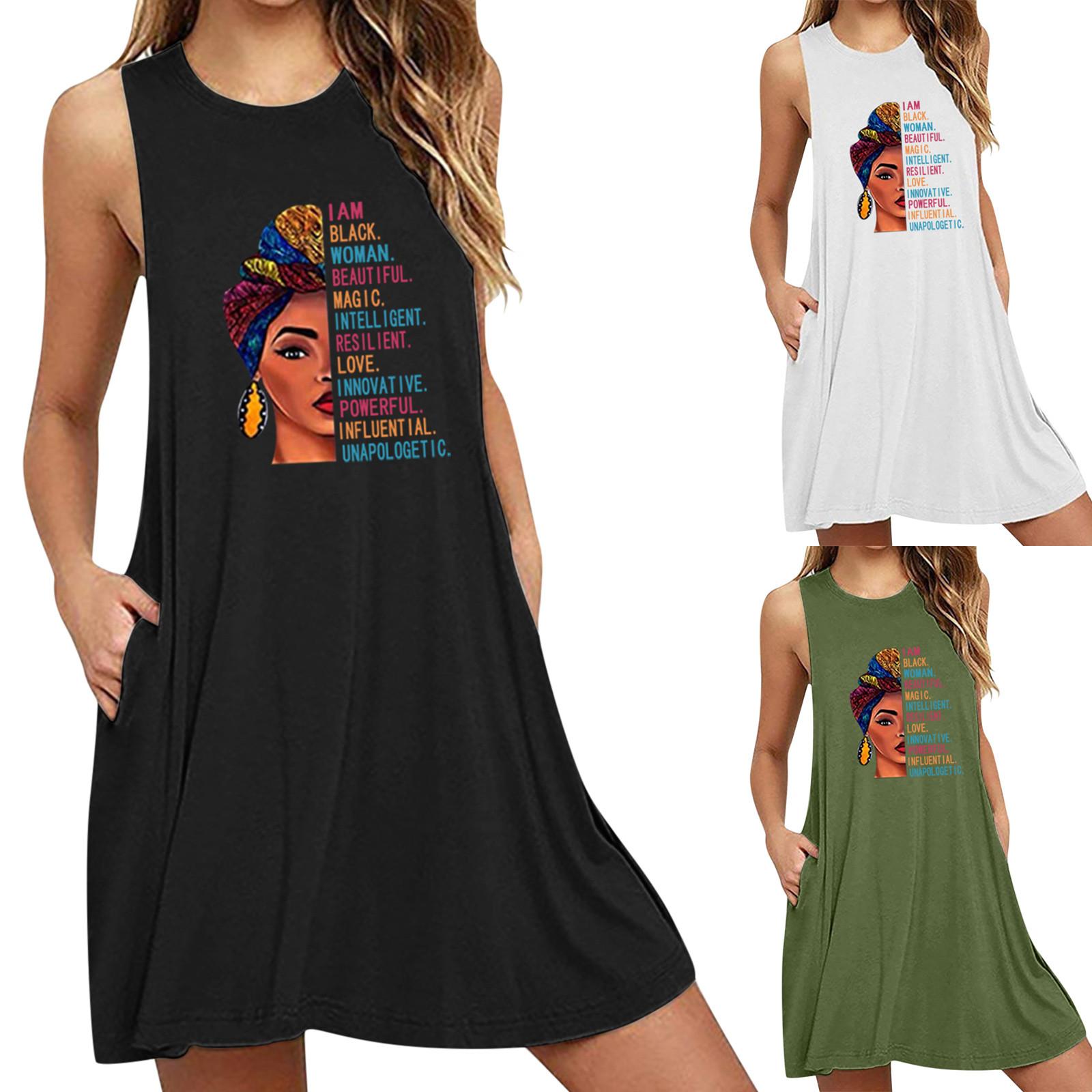 

Модные женские карманные одуванчики с принтом без рукавов повседневные ночные рубашки