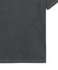 GRAVER [Unisex] Small Drawing Smile Pigment Short Sleeve T-Shirt_Black Charcoal/Gray Logo