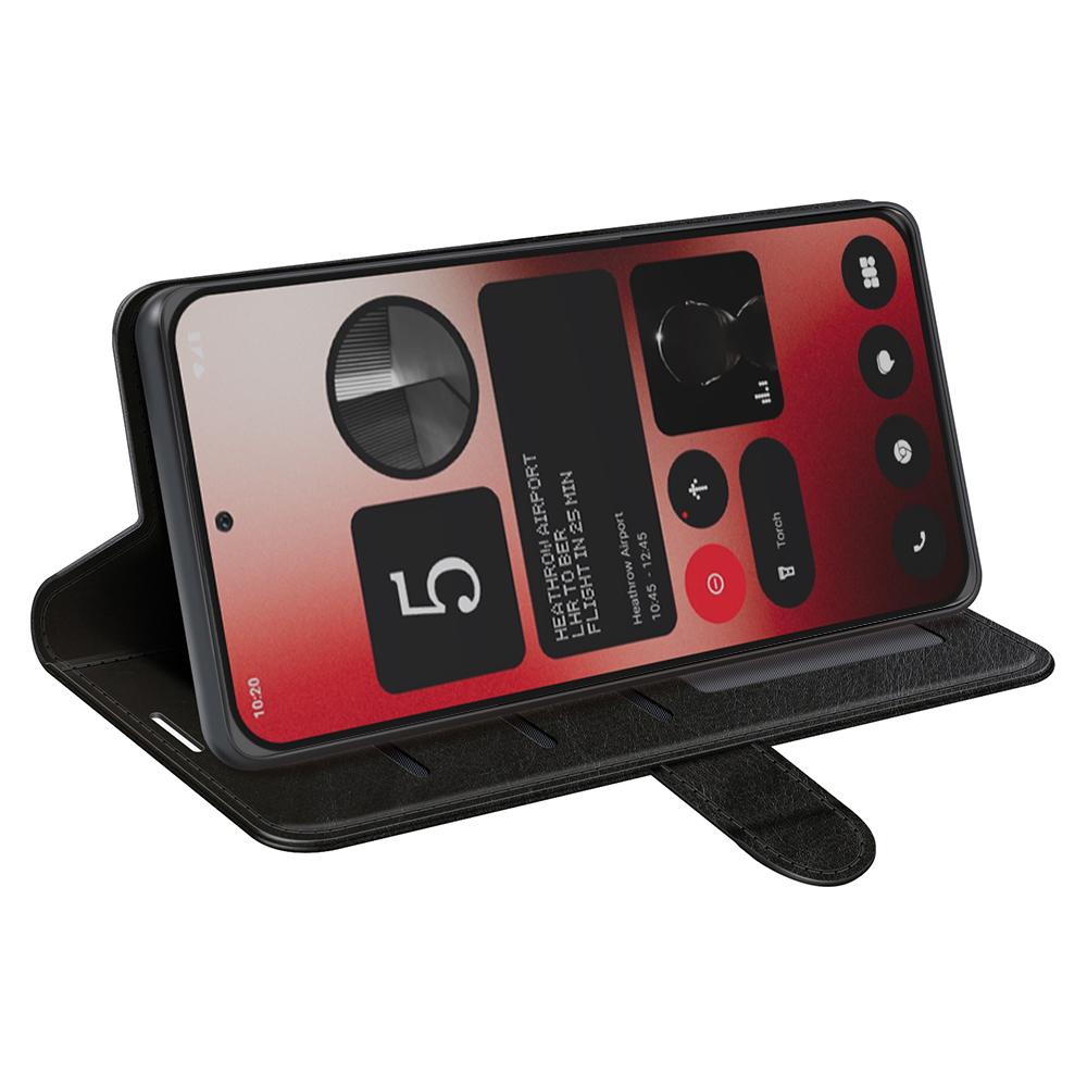 For Nothing Phone (2a) Plus/Phone (2a) Case Crazy Horse Texture PU Leather+TPU Flip Phone Cover