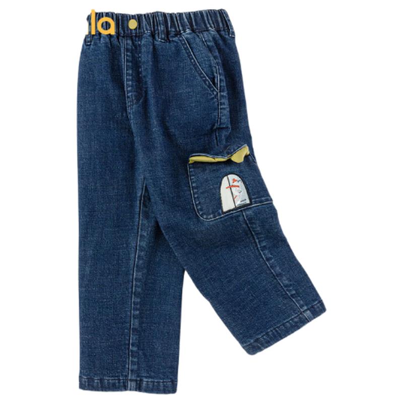 

Balabala Boys Fleece-Lined Denim Jeans 130