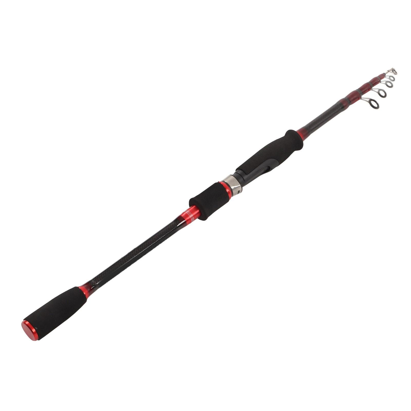 

Телескопическая удочка из углеродного волокна с поворотным креплением из нержавеющей стали для использования на открытом воздухе 2.1m