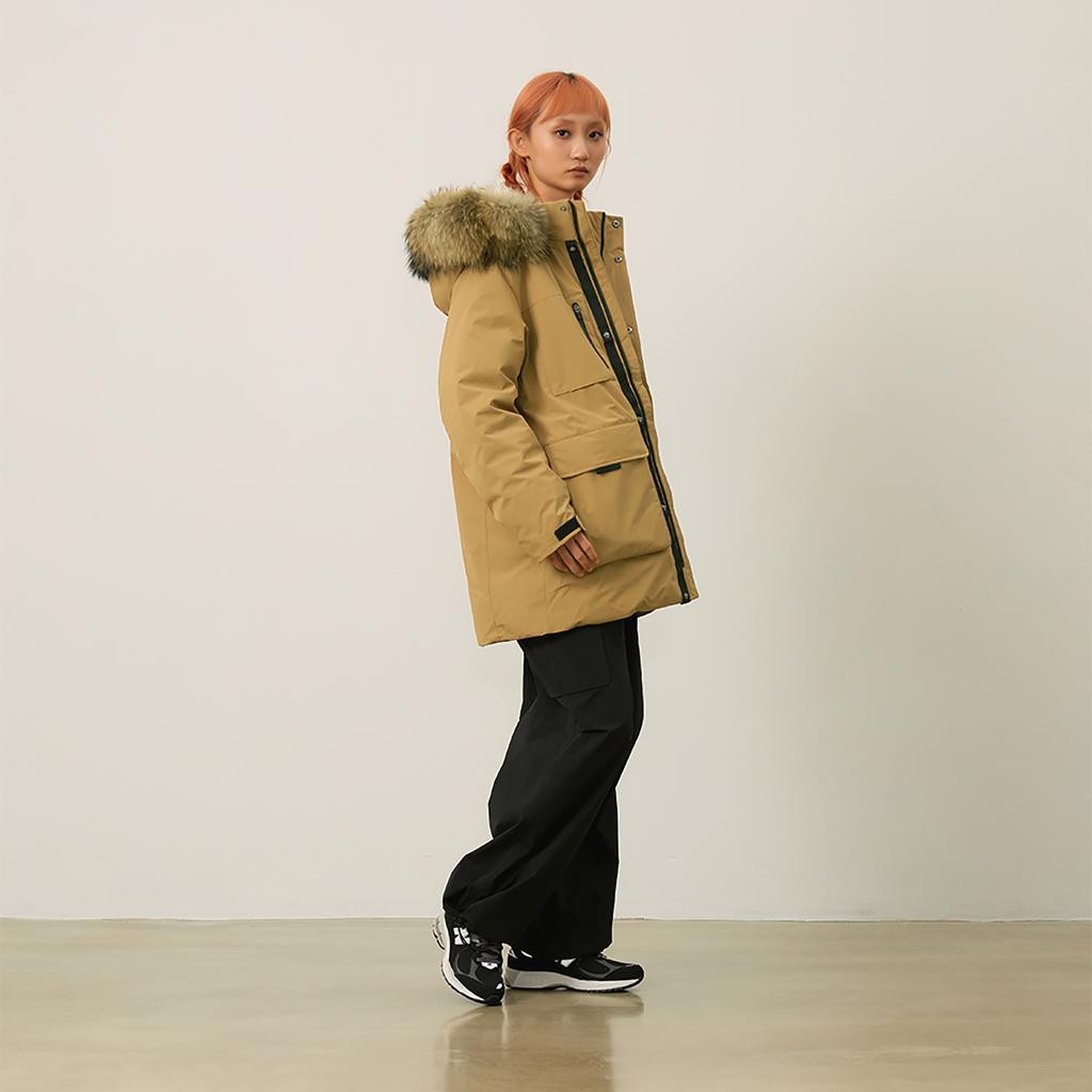 New MLB Boston Red Sox Basic Collection FW24 Down Jacket Unisex Camel 3ADJB1346-43CAS