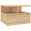Hanging Nightstand Sonoma Oak 40 x 31 x 27 cm Wood Based Panel