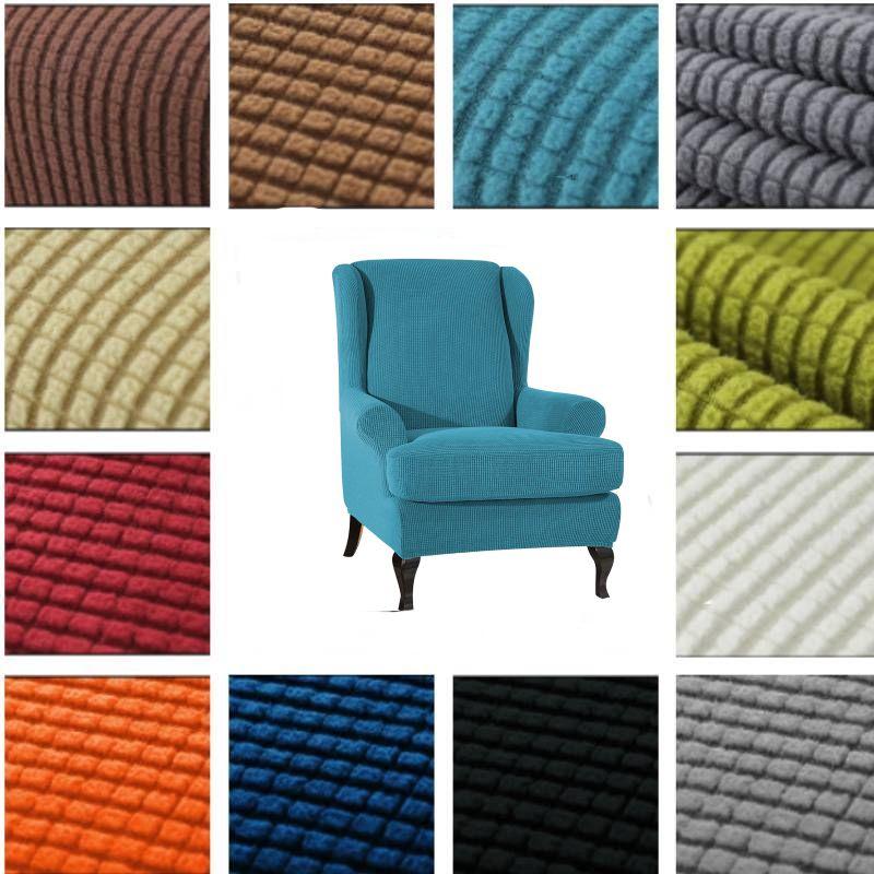 Wasserdichter Tiger Hocker Sofabezug Elastisch und Abnehmbar All-inclusive Möbelbezug