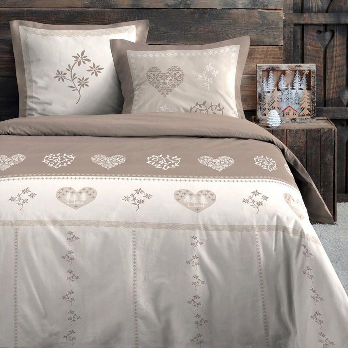 Housse couette + 2 taies 220 x 240 cm Modane