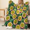 Printed Flannel Fleece Blanket,Soft, Skin-friendly, Warm & Cozy, Perfect for Home, Sofa, Dorm, Christmas, Halloween Decor & Napping