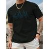 Europäische Größen [Atmungsaktive Sportbekleidung] Sportliches Lässiges Kurzarm-T-Shirt für Herren - Mit Trendigem Modischem Bedrucktem Design