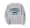 O'Neill Nebraska NE Vintage Athletic Sports Design Sweatshirt