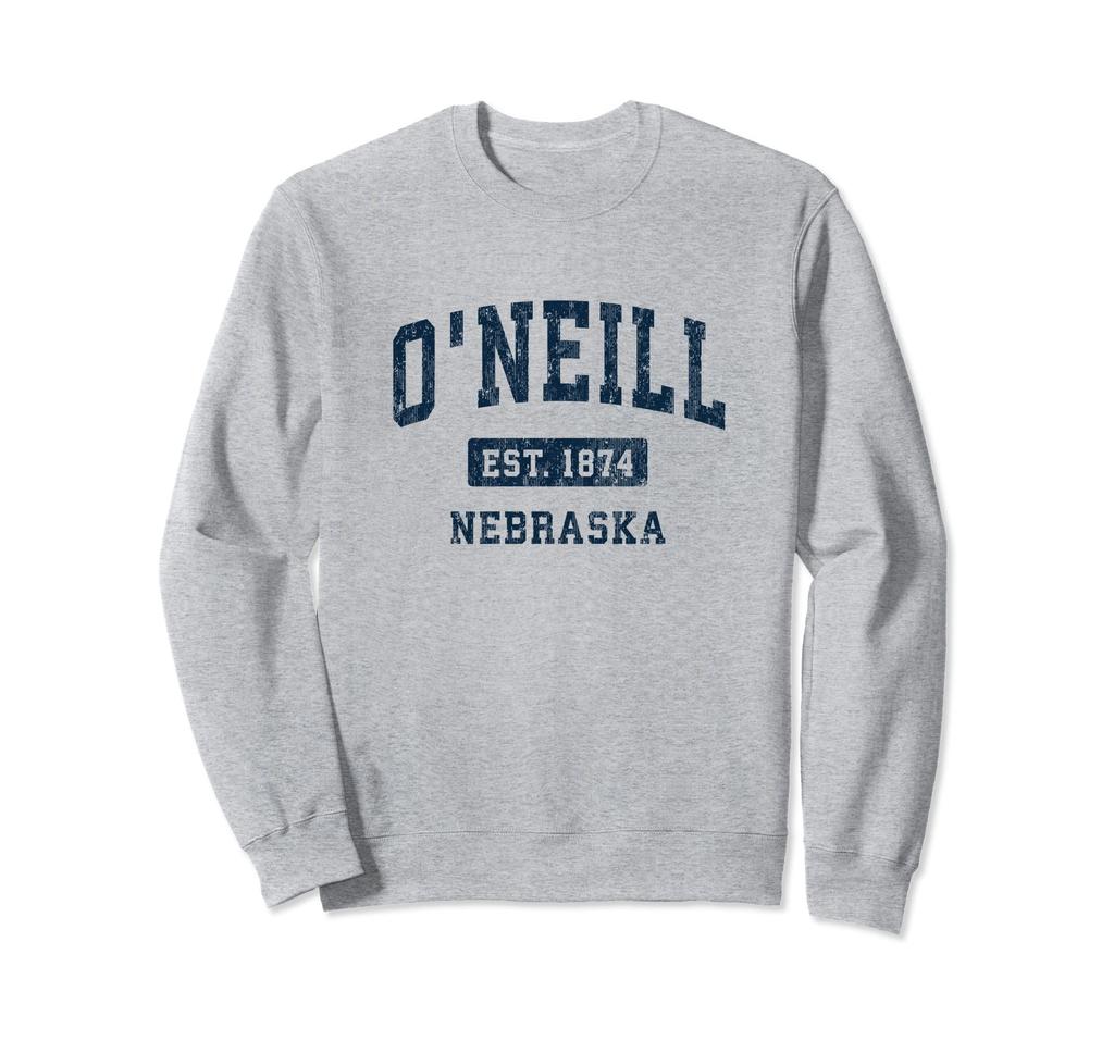 O'Neill Nebraska NE Vintage Athletic Sports Design Sweatshirt