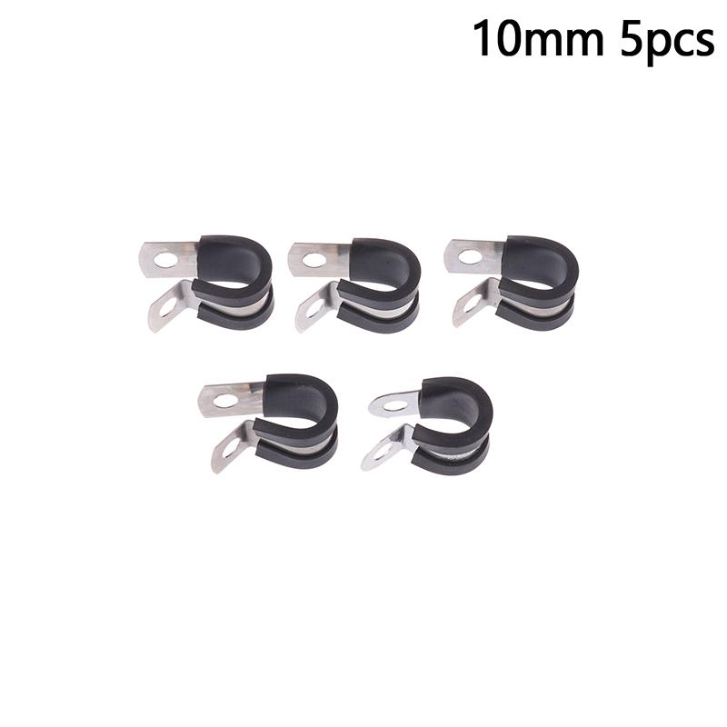 

5 шт. 6-20 мм нержавеющая сталь резиновые зажимы P зажимы R-типа хомут для трубы кабельный монтажный хомут для шланга хомут для шланга фиксированный зажим M10